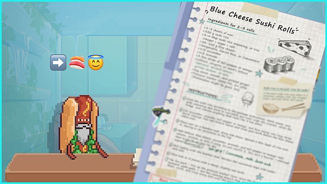 Moldwasher - Stickers + Sushi Recipe