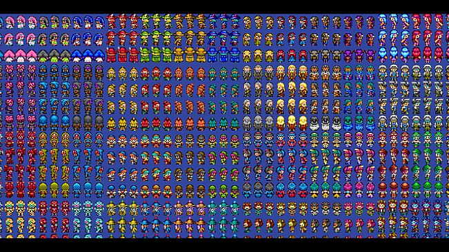 RPG Maker MV - MEGA FANTASY Walking Actors and Faces