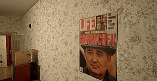Russian Train Trip 3 - Gorbachev's posters in the apartment