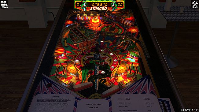 Zaccaria Pinball - Star God Table