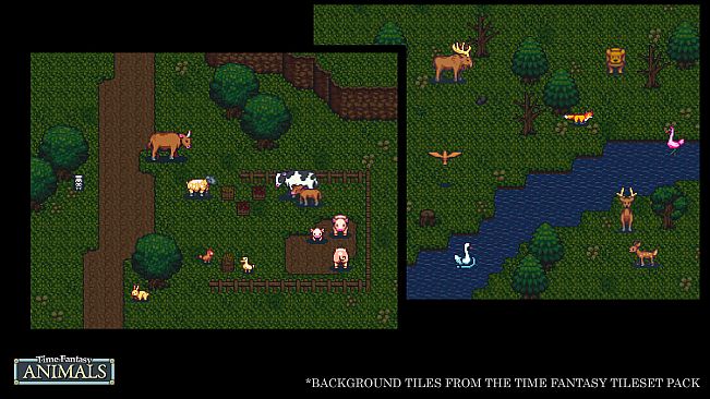 RPG Maker VX Ace - Time Fantasy Add-on: Animals