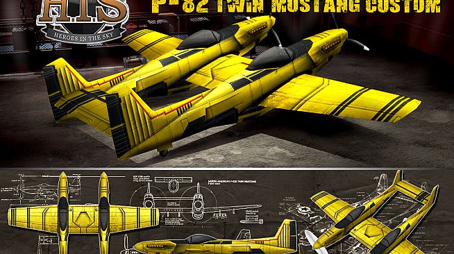 HIS - [P-82] Twin mustang custom Pack