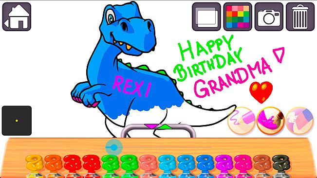 Animal Coloring Books for Kids & Toddlers - Dinosaurs