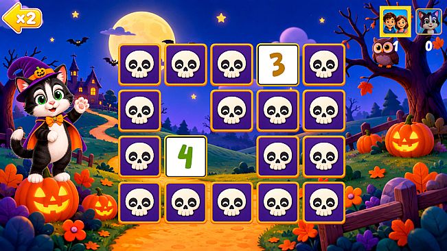 123 Halloween Early Learning Games for Kids, Toddlers, Babies 1+