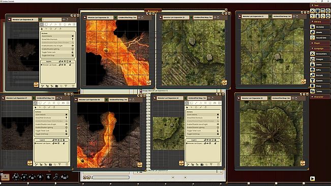 Fantasy Grounds - Pathfinder RPG - Pathfinder Flip-Tiles - Monster Lairs