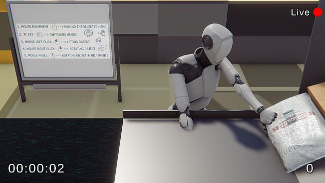 SimulLogistics: RoboHands