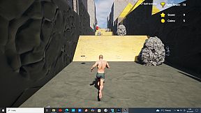 Man Without Clothes Runner