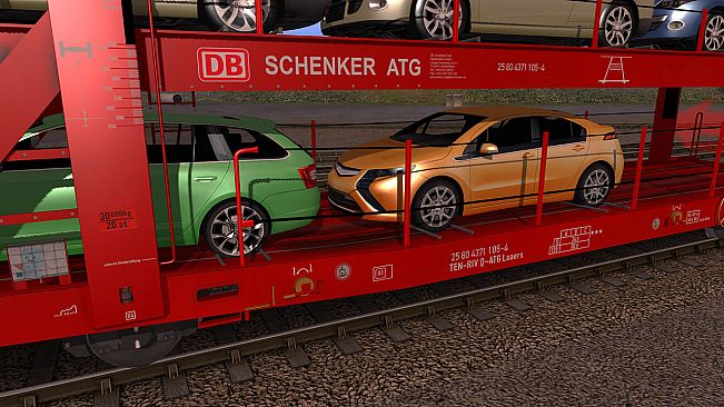 Trainz 2022 DLC - Laaers Car Transporter