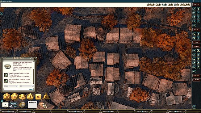 Fantasy Grounds - FG Kingdoms Autumn Lands Map Pack