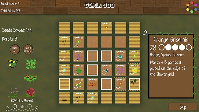 Flower Dice