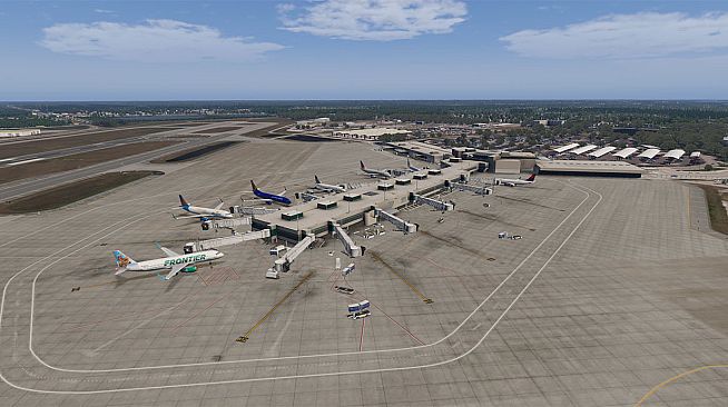 X-Plane 11 - Add-on: Verticalsim - KSRQ - Sarasota-Bradenton International Airport XP