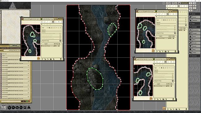 Fantasy Grounds - Pathfinder RPG - Map Pack - Sea Caves