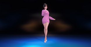 Angel Legion-DLC  Off-Shoulder Sweater (Purple)
