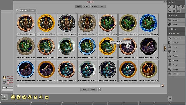 Fantasy Grounds - Adventurers in Space 2