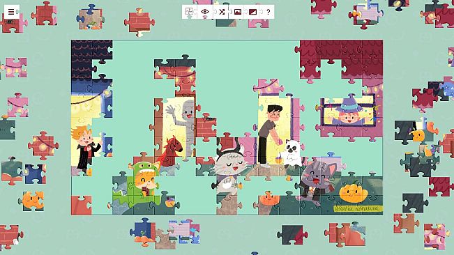 Buddy and Friends on Halloween