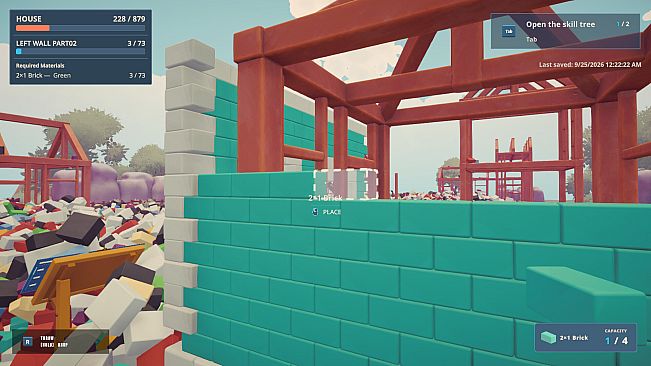 Brick by Brick: Tidy Up the Small Town!