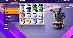 Worms Rumble - Spaceworm and Alien Double Pack