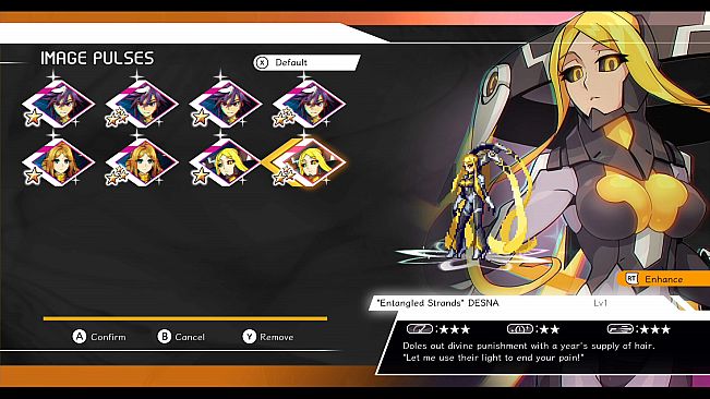 Azure Striker GUNVOLT 3 - EX Image Pulses: Nova and Desna pack