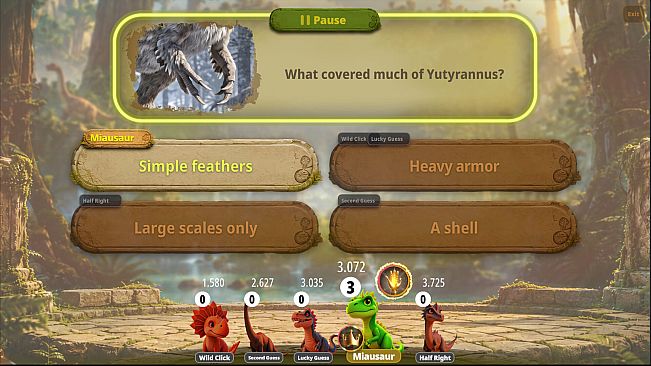 Dinosaur Quiz Trivia - Prehistoric Brain Challenge