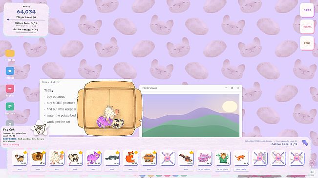 Desktop Cat or Potat