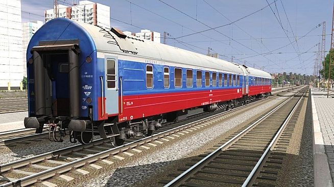 Trainz Plus DLC - RZD-UZ-RIC Wagons Praha