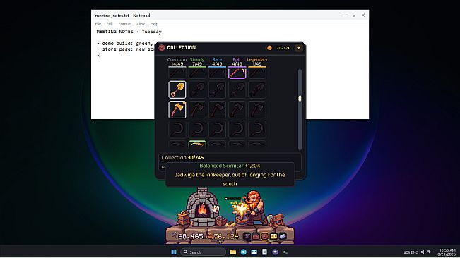 My Desktop Dwarf: Taskbar Forge