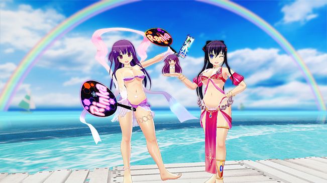 SENRAN KAGURA Peach Beach Splash - VALKYRIE DRIVE -BHIKKHUNI- Collaboration Pack