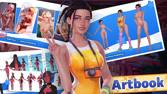 Love or Lust Beach Stories - Artbook