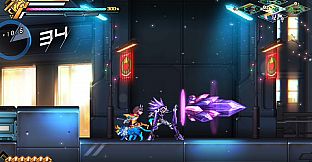 Azure Striker GUNVOLT 3 - EX Image Pulses: Stratos and Ghauri