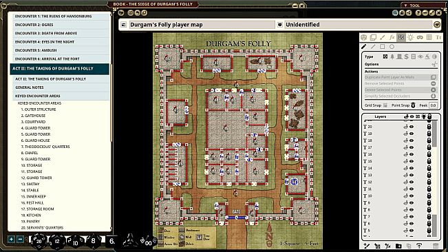 Fantasy Grounds - The Siege of Durgam's Folly