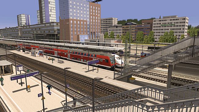 Train Simulator: Rhine Valley: Freiburg - Basel Route Add-On