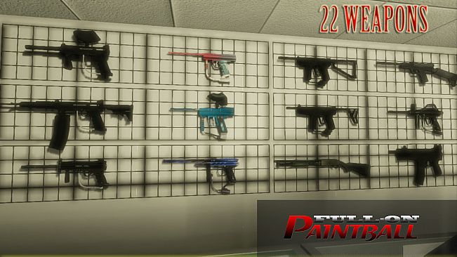 Full-On Paintball - All Weapons Unlocked