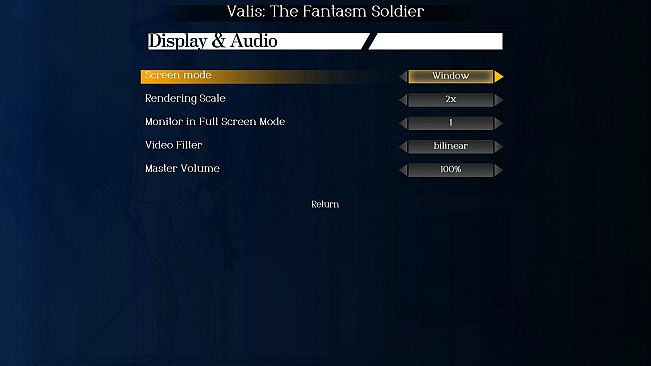 Valis: The Fantasm Soldier Collection Launcher