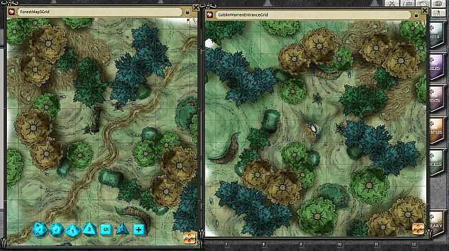 Fantasy Grounds - Forest Map Pack by Joshua (Map Pack)