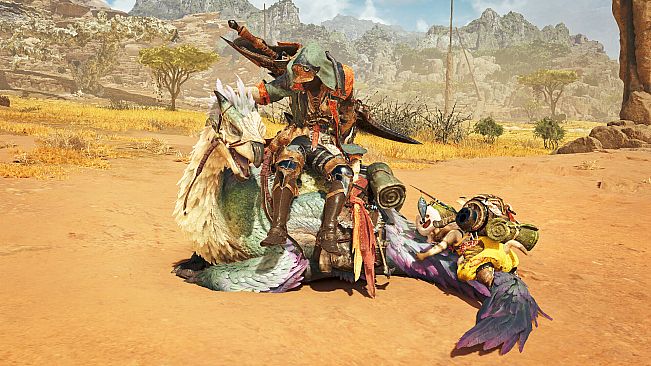 Monster Hunter Wilds - Gesture: Resting Seikret
