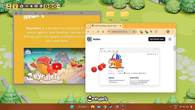 Weyrdlets : Idle Desktop Pets