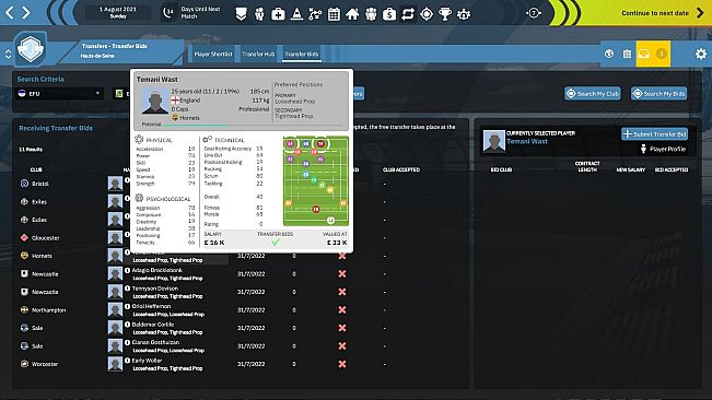 Rugby Union Team Manager 4