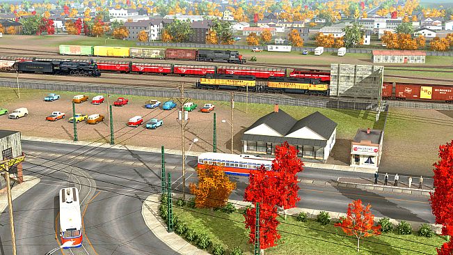 Trainz Plus DLC - Season Town Northern Rail Road Route