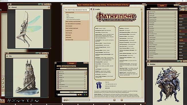 Fantasy Grounds - Pathfinder RPG - Campaign Setting: The First World, Realm of the Fey