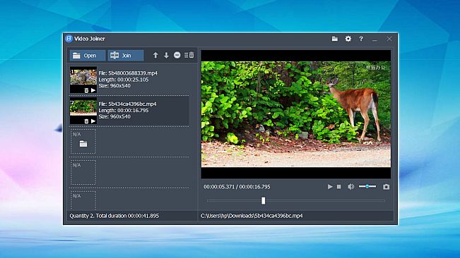 Fast video cutter joiner
