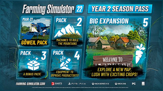 Farming Simulator 22 - Year 2 Season Pass
