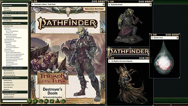 Fantasy Grounds - Pathfinder 2 RPG - Adventure Path #209: Destroyer's Doom (Triumph of the Tusk 3 of 3)