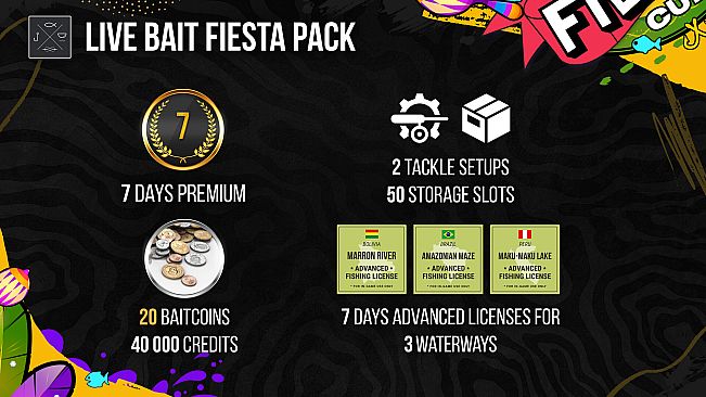 Fishing Planet: Live Bait Fiesta Pack