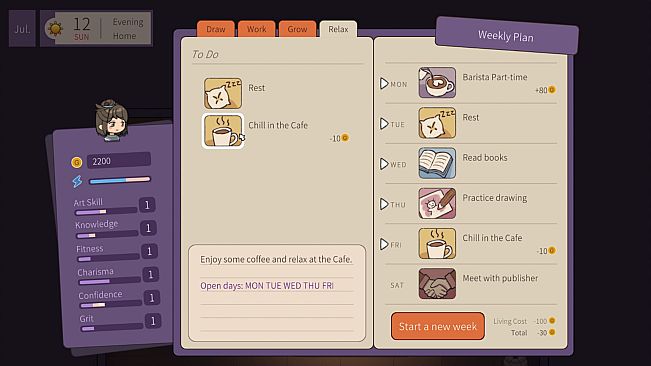 When I'm Not Drawing