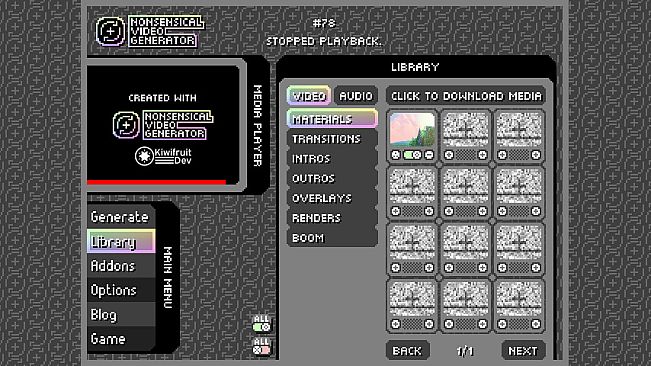 Nonsensical Video Generator