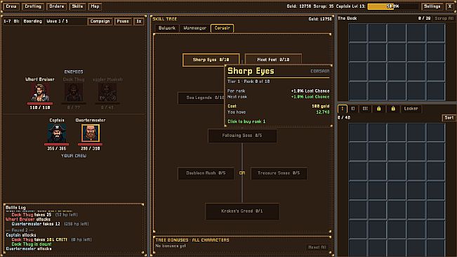 Cursed Waters: Idle RPG