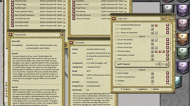 Fantasy Grounds - Mythic Monsters #30: Heavenly Host (PFRPG)