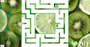 Maze Art: Green