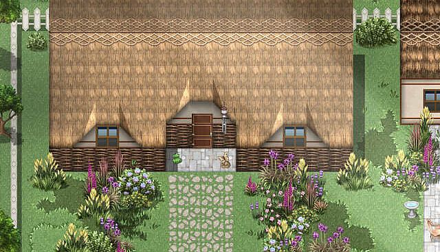 RPG Maker MZ - KR Country Cottage Tileset