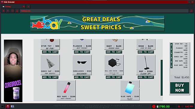 Fishtank: Reality TV Simulator